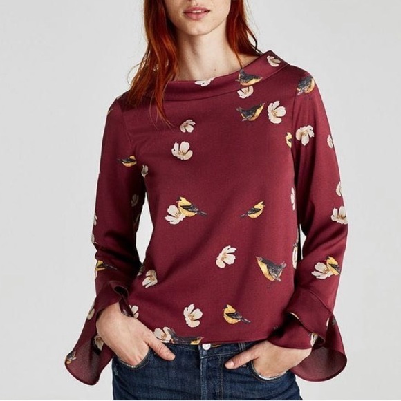 🎆Zara Pretty Top Size-M - Picture 12 of 13